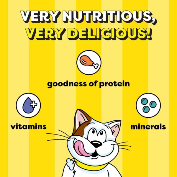 Temptations Crunchy Cat Treats, Tempting Tuna Flavour, 85 g, Goodness of Protein, Vitamins & Minerals, Soft Inside Crunchy Outside, Adult, Pebbles