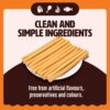 Kennel Kitchen Soft Baked Fish Stick Treats for Dogs, 100g (Pack of 1) | Soft Dog Chew Sticks | Dog Treats for Adult Dogs and Puppies
