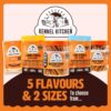 Kennel Kitchen Soft Baked Fish Stick Treats for Dogs, 100g (Pack of 1) | Soft Dog Chew Sticks | Dog Treats for Adult Dogs and Puppies