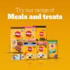 1763988132_81dzLD3aISL._SL1500_.jpg Pedigree® Tasty Jerky™ Dog Treat, Grilled Liver Flavour, 70 g, Jerky-Style Treats for Bonding, Low-Fat and Rich-Protein* Dog Treats
