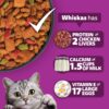 1764053757_81dBOJ2uPBL._SL1500_.jpg Whiskas Adult (1+ Years) Dry Cat Food, Ocean Fish Flavour, 3 kg, Contains 41 Essential Nutrients, Complete & Balanced Nutrition for Adult Cats
