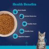1764189004_61LmoAddx1L._SL1080_.jpg Ocean Fish & Antarctic Krill Adult Dry Cat Food 3 kg | Fresh & Natural Ingredients | Highly Palatable | Supports Healthy Skin & Glossy Coat | Premium Nutrition for Cats