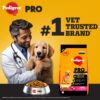 Pedigree PRO Puppy Large Breed, 10 kg Dry Dog Food, Vet Trusted Brand, Expert Nutrition, Quality Protein, 33% More Nutrients (3-18 Months)