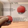 1764444919_71wbQL8i9-L._SL1500_.jpg BELOXY Toy Intelligent Funny 360 Degree Rotatable Toys Rechargeable Rotating Ball with LED Light, Chasing Toy Automatic Rotating Smart Obstacle Avoiding (Pink) (RED)
