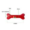 PSK PET MART Rubber Large Chew Bone, Interactive Dog Chew Toy for Adult Dogs, Combo (Spike Ball + Triangle + Bone) (Multi-Colour)(Pack of 1Pcs)
