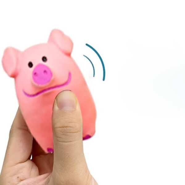31n6xtTxCPL.jpg PETS EMPIRE Pet Chew Rubber Squeaky Pig, Latex Squeaky Toys, Pet Chew Piggy, Flexible Piggy Sound Dog Toys, Funny Dogs Chewy Toy, Interactive Teething Toy for Dogs, Pups, Puppies - Pack of 2