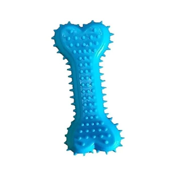 31tk0ALdMZL.jpg Dog Trust Non-Toxic Rubber Dog Chew Bone Toy, Puppy/Dog Teething Toy (Medium) - 6 Inch