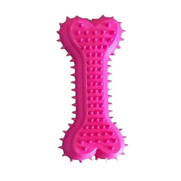 41-mn1r81nL.jpg Dog Trust Non-Toxic Rubber Dog Chew Bone Toy, Puppy/Dog Teething Toy (Medium) - 6 Inch