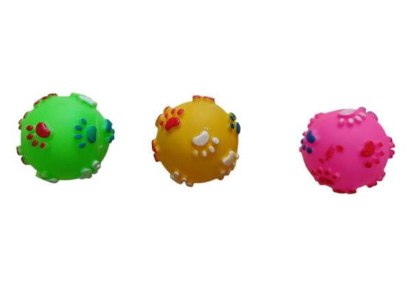 The Pets Company Squeaky Chew Dog/Puppy Toy for Puppies & Small Dogs | Durable, Animal Design,for Playing, Teething and Chewing Combo | Pack of 3 (Duck, Ball & Box) (Color May Vary)
