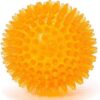 PSK PET MART Dog Ball TPR Material Chew Orange Ball Rubber Ball for Dog (Large Size) (Colour May)