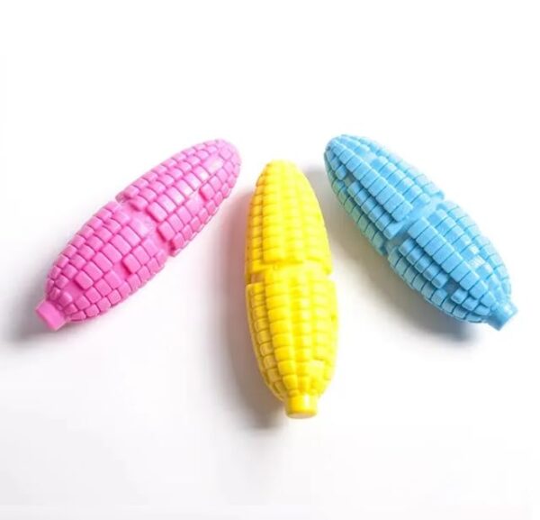 Pet Chew Corn Chew Toy for Dogs – Fun & Interactive Exercise Play Toy for Chewing, Teething, and Dental Health-Yellow