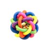 The Pets Company Rubber Multi Colour Wire Knot Ball with The Pets Company Rubber Multi Colour Wire Knot Ball with Bell for Puppy & Kitten