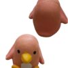 The Pets Company Latex Squeaky Chew Dog/Puppy Toy for Puppies & Small Dogs | Durable, Animal Design, Non-Toxic, for Playing, Teething and Chewing | Mini Pengiun - 5 Cm (Color May Vary)