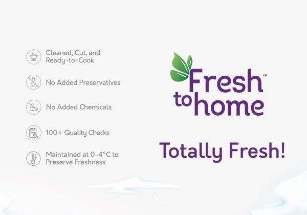 FreshToHome Pet Food Special - Chunky Chicken Necks for Adult Dogs | 500g pack