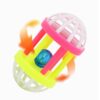 41Xx-aoHQL.jpg PSK PET MART New pet cat Supplies Two-Color Bell Ball with Colorful Flower Drum Sound Toy Pack of 3Pcs Set