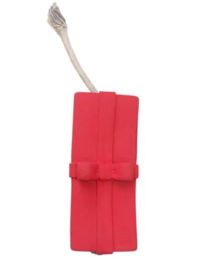 The Pets Company Latex Squeaky Chew Dog/Puppy Toy for Puppies The Pets Company Latex Squeaky Chew Dog/Puppy Toy for Puppies & Small Dogs | Durable, Animal Design, Non-Toxic, for Playing, Teething and Chewing | Gift Box with Rope - 10 Cm (Color May Vary)