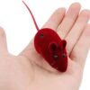 PSK PET MART Fun Plush Cat Rats, Cats Hunting Mouse Toys, Bite Proof Cat Squeek Toy, Interactive Mice Plush Squeaky, Soft Mouse Toys for Cats, Kittens - 3Pcs (Pack of 1) (Color May Vary)