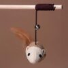 41uOXYTTW2L.jpg PSK PET MART Cat Teaser Playing Stick & Feather Interactive Teasing Wand Toy with Rod Length 40 cm, Rope Length 67cm (Mouse Bell)