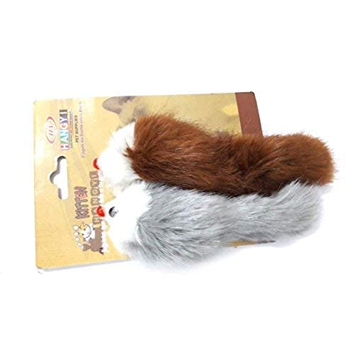RvPaws Real Fur Mouse Cat Toy - 02 Piece (Color May Vary from Images Shown)