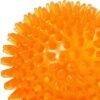 PSK PET MART Dog Ball TPR Material Chew Orange Ball Rubber Ball for Dog (Large Size) (Colour May)
