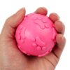Dog Trust Dog Squeaky Balls, Indestructible Dog Toys for Aggressive Chewers Large/Medium Breed, Durable Tough Chew Toys for Aggressive Chewers, Natural Rubber Dog Balls Interactive Toys 2pcs Ball;
