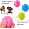 Dog Trust Dog Squeaky Balls, Indestructible Dog Toys for Aggressive Chewers Large/Medium Breed, Durable Tough Chew Toys for Aggressive Chewers, Natural Rubber Dog Balls Interactive Toys 2pcs Ball;