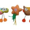 The Pets Company Fun Plush Cat Toys, Cats Hunting Mouse Teaser Toys, Bite Proof Cat Play Toy, Interactive Mice, Rat, Soft Mouse Toy for Cats & Kittens - Spooky Owl (Color May Vary)