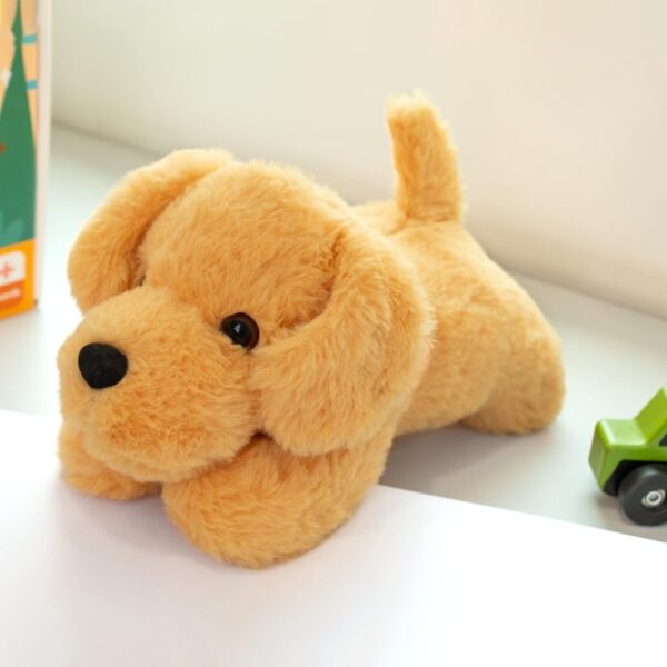 Mirada Floppy Dog Soft Toy – 21cm | Super Soft Brown Plush Stuffed Puppy for Kids, Boys & Girls | Cute & Cuddly Dog Toy Room Décor Plushie