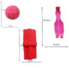 The Pets Company Squeaky Chew Dog/Puppy Toy for Puppies & Small Dogs | Durable, Animal Design,for Playing, Teething and Chewing Combo | Pack of 3 (Duck, Ball & Box) (Color May Vary)