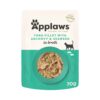 Applaws Natural Premium Wet Cat Food for Adult Cats, Tuna Applaws Natural Premium Wet Cat Food for Adult Cats, Tuna Fillet with Whole Anchovy in Broth Pack of 4 x 70g Pouches