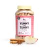 Heads Up For Tails Yummy in My Tummy Apple and Cinnamon Veg Dog Biscuits for Adult Dog & Puppy - 320gm | Veg Dog Treats | Made with Real Ingredients | No Added Flavours
