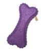 Foodie Puppies Natural Latex Rubber Squeaky Dog Toy (Prickle Bone) Foodie Puppies Natural Latex Rubber Squeaky Dog Toy (Prickle Bone) | Small to Medium Dogs & Puppy | Durable, Fetch & Chew Safe Play Toy | Reduce Separation Anxiety