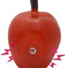 51UZu6H4y6L._SL1500_.jpg The Pets Company Vinyl Squeaky Chew Dog/Puppy Toy for Puppies & Small Dogs | Durable, Animal Design, Non-Toxic, for Playing, Teething and Chewing | Bitten Apple - 11 Cm (Color May Vary)