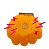 The Pets Company Vinyl Squeaky Chew Dog/Puppy Toy for Puppies & Small Dogs | Durable, Animal Design, Non-Toxic, for Playing, Teething and Chewing | Banana Bunch - 8 Cm (Color May Vary)