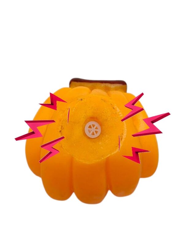 The Pets Company Vinyl Squeaky Chew Dog/Puppy Toy for Puppies & Small Dogs | Durable, Animal Design, Non-Toxic, for Playing, Teething and Chewing | Banana Bunch - 8 Cm (Color May Vary)