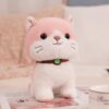 SCOOBA Super Soft Random Color Adorable cat Stuffed Toy Pack of 1 25cm Will be Send