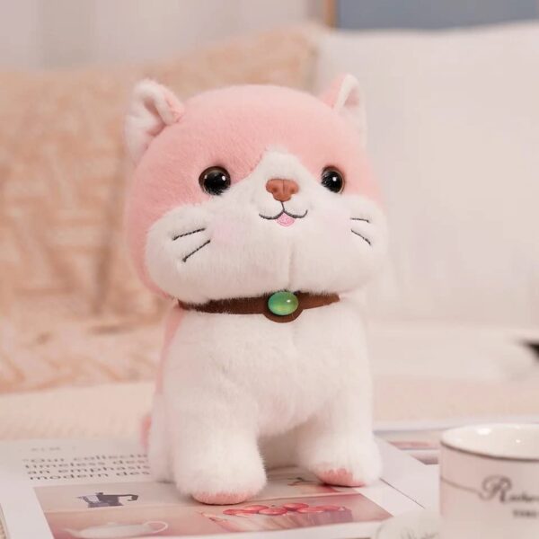 SCOOBA Super Soft Random Color Adorable cat Stuffed Toy Pack of 1 25cm Will be Send