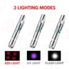 51YtLE8UX9L._SL1000_.jpg USB Rechargeable Cat Laser Toy – 7-in-1 Interactive Laser Light Pointer – Multi-Pattern Lazer Lights for Cats – Cat Toys Play – Powerful Stimulation Toy with UV Light & Flashlight