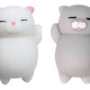 Kawaii Slow Rising Squishy Squeeze Mini Cat Toy -Set of 2 Pcs