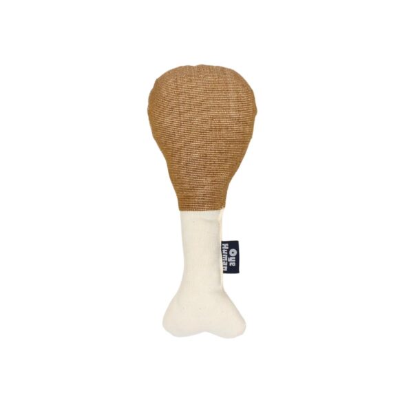 Pure Cotton Chicken Leg Plush Dog Toy | Soft & Pure Cotton Chicken Leg Plush Dog Toy | Soft & Washable Play Toy for Dogs & Puppies | Non-Toxic, Eco-Friendly, Cuddle & Fetch Games | Fun Plush Toy for Small, Medium & Large Dogs