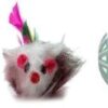 The Pets Company Mouse & Bell Ball Toys for Cats, Interactive Kitten Toys, Pack of 3