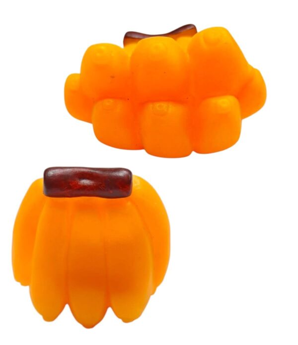 The Pets Company Vinyl Squeaky Chew Dog/Puppy Toy for Puppies & Small Dogs | Durable, Animal Design, Non-Toxic, for Playing, Teething and Chewing | Banana Bunch - 8 Cm (Color May Vary)