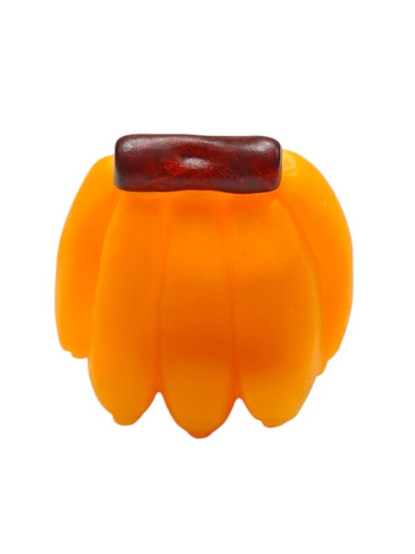 The Pets Company Vinyl Squeaky Chew Dog/Puppy Toy for Puppies & Small Dogs | Durable, Animal Design, Non-Toxic, for Playing, Teething and Chewing | Banana Bunch - 8 Cm (Color May Vary)
