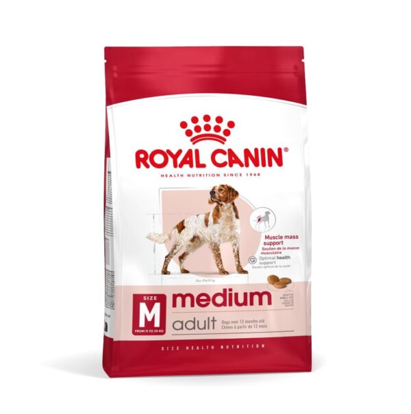 Royal Canin Medium Adult Dog Food, 1 Kg, Dry Food, Royal Canin Medium Adult Dog Food, 1 Kg, Dry Food, Provides Muscle Mass, Supports Complex Natural Defense & Optimal Health Support