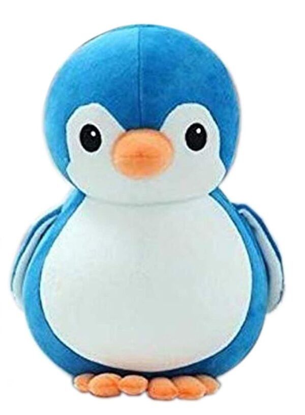 Babique Penguin Plush Soft Toy Cute Kids Animal Home Decor Boys/Girls 28 cm (Blue)