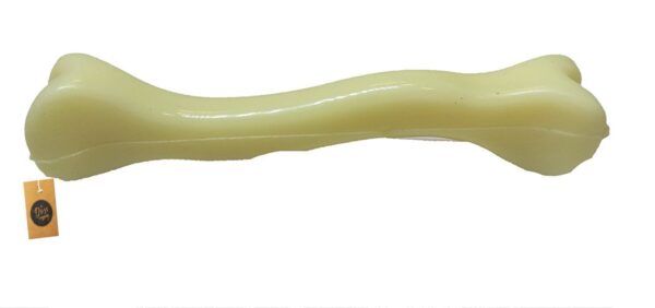 51n2XvHgJ7L._SL1500_.jpg The Dogs Company Plastic Dog Bone Chew Toy, Puppy Teething Toy, 7 inches