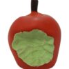 The Pets Company Vinyl Squeaky Chew Dog/Puppy Toy for Puppies The Pets Company Vinyl Squeaky Chew Dog/Puppy Toy for Puppies & Small Dogs | Durable, Animal Design, Non-Toxic, for Playing, Teething and Chewing | Bitten Apple - 11 Cm (Color May Vary)