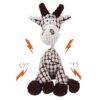 Interactive Tough Plush Dog Toy – Squeaky Sound Soft Chew Interactive Tough Plush Dog Toy – Squeaky Sound Soft Chew Toys for Dogs – Durable Toy for Small, Medium & Large Dogs (Sheep)