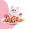 Moochie Tasty Wet Cat Food, (85g X 6 Pouches) Grain Free Cats Gravy Meal, Beauty Skin & Coat with Tuna, No Artificial Flavours Kitten Food, Non-Vegetarian Cat Foods Pouch for Kittens