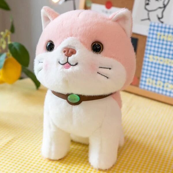 SCOOBA Super Soft Random Color Adorable cat Stuffed Toy Pack of 1 25cm Will be Send